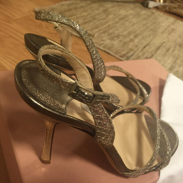 JIMMY CHOO(ジミーチュウ)のジミーチュウ 華奢サンダル レディースの靴/シューズ(サンダル)の商品写真