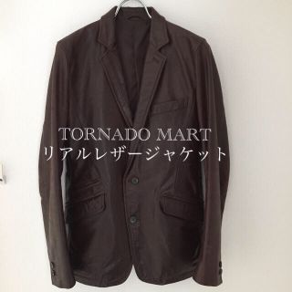 トルネードマート(TORNADO MART)のTORNADO MART レザー テーラードジャケット(レザージャケット)