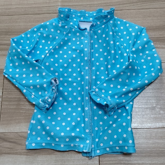 mikihouse(ミキハウス)のミキハウス　ラッシュガード　90 キッズ/ベビー/マタニティのキッズ服女の子用(90cm~)(水着)の商品写真