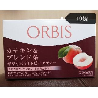 オルビス(ORBIS)のオルビス◆カテキン&ブレンド茶◆華やぐホワイトピーチティー　10袋(ダイエット食品)