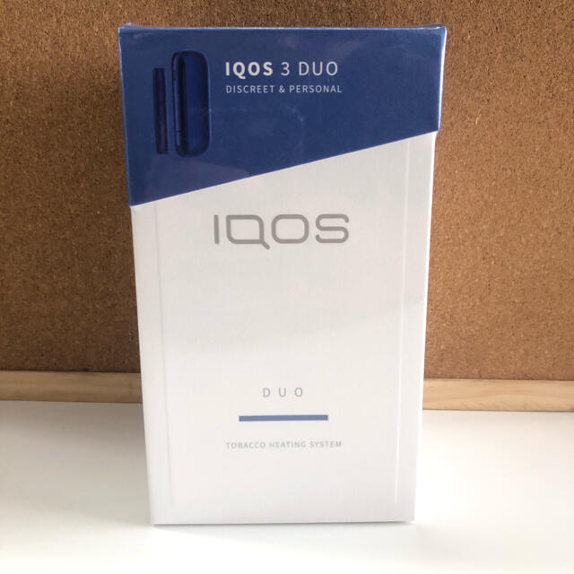 IQOS(アイコス)のiQOS 3 Duo ブルー メンズのファッション小物(タバコグッズ)の商品写真