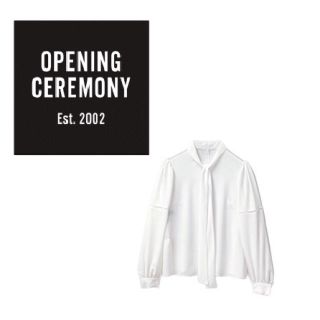 オープニングセレモニー(OPENING CEREMONY)のタグ付き未使用＊opening ceremony オープニングセレモニーブラウス(シャツ/ブラウス(長袖/七分))