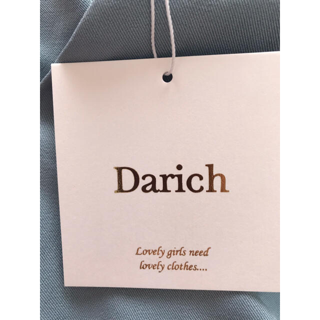 【Darich】【カラーテーパードパンツ】