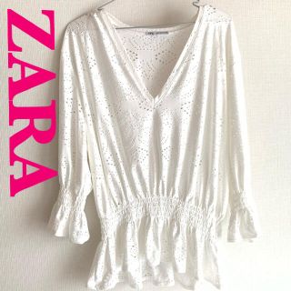 ザラ(ZARA)の【新品未使用】ZARA シャツ(シャツ/ブラウス(長袖/七分))