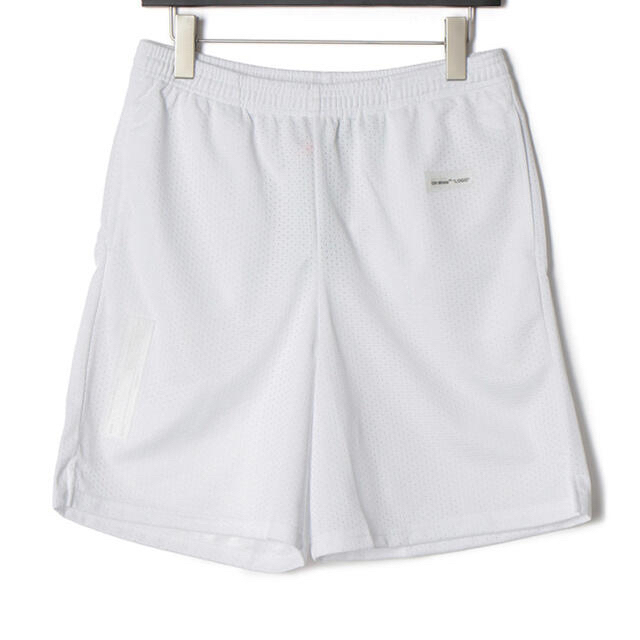 OFF-WHITE(オフホワイト)のoff-white  BASIC LOGO MESH SHORT メンズのパンツ(ショートパンツ)の商品写真