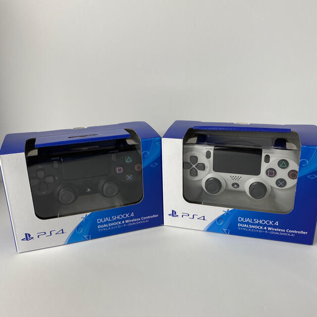 PS4 ワイヤレスコントローラー 純正 デュアルショック4 2個セット PS4 ワイヤレスコントローラー 純正 デュアルショック4 2個セット