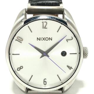ニクソン(NIXON)のニクソン 腕時計 - 17F メンズ シルバー(その他)