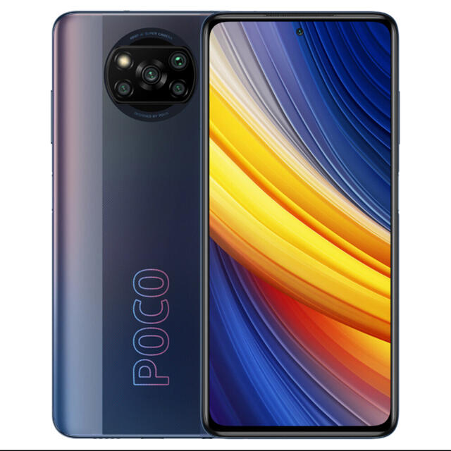 ANDROID(アンドロイド)の最新型 新品 未開封 POCO X3 Pro global version ♪ スマホ/家電/カメラのスマートフォン/携帯電話(スマートフォン本体)の商品写真