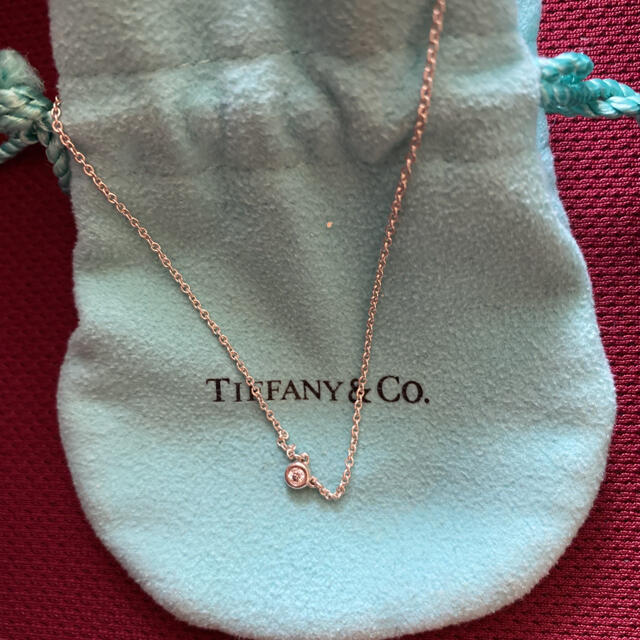 Tiffany ティファニー ネックレス　バイザヤード　ダイヤモンド　シルバー