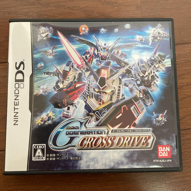 BANDAI(バンダイ)のSDガンダム GGENERATION CROSS DRIVE エンタメ/ホビーのゲームソフト/ゲーム機本体(携帯用ゲームソフト)の商品写真