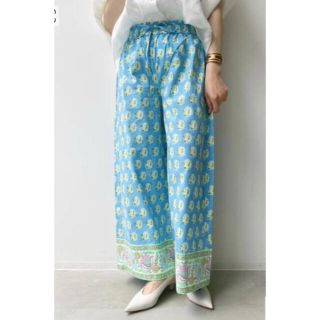 アパルトモンドゥーズィエムクラス(L'Appartement DEUXIEME CLASSE)のアパルトモンSZ BlockprintsPAISLEY FLOWER PANTS(カジュアルパンツ)