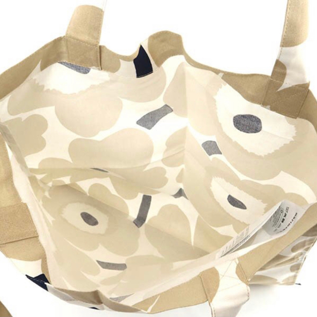marimekko(マリメッコ)の【新品・タグ付】マリメッコ ウニッコ　トートバッグ エコバッグ　ファブリック レディースのバッグ(トートバッグ)の商品写真