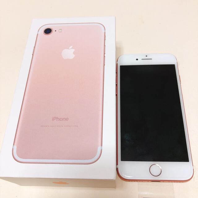 iphone7 128GB au Rose Gold