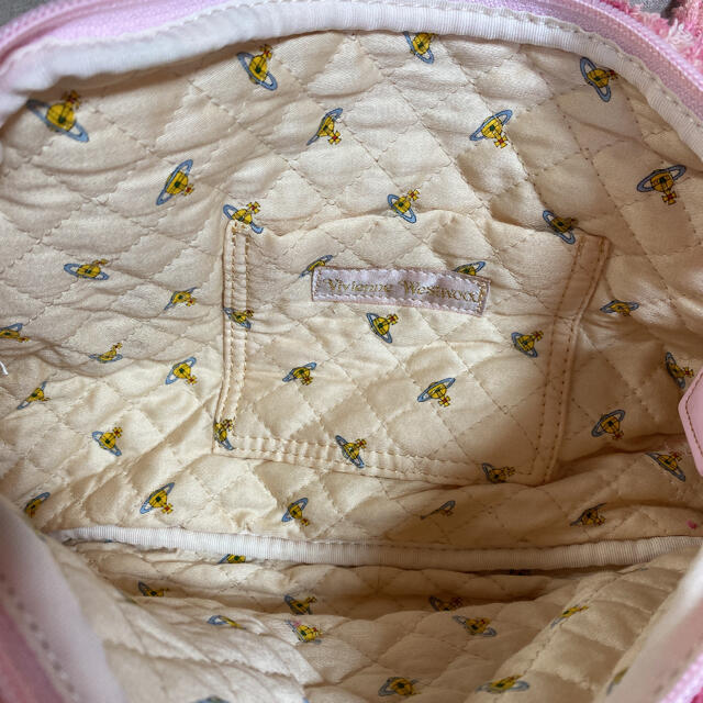 レア/Vivienne Westwood レオパード パイル生地 ハンドバッグ レア/Vivienne Westwood レオパード パイル生地 ハンドバッグ