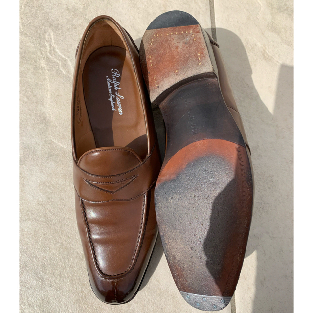 EDWARD GREEN(エドワードグリーン)のエドワードグリーン製ラルフローレン　ローファー　7.5D 8D メンズの靴/シューズ(ドレス/ビジネス)の商品写真