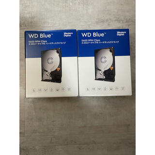 WD Blue 6TB  WD60EZAZ-RT 2個(PCパーツ)