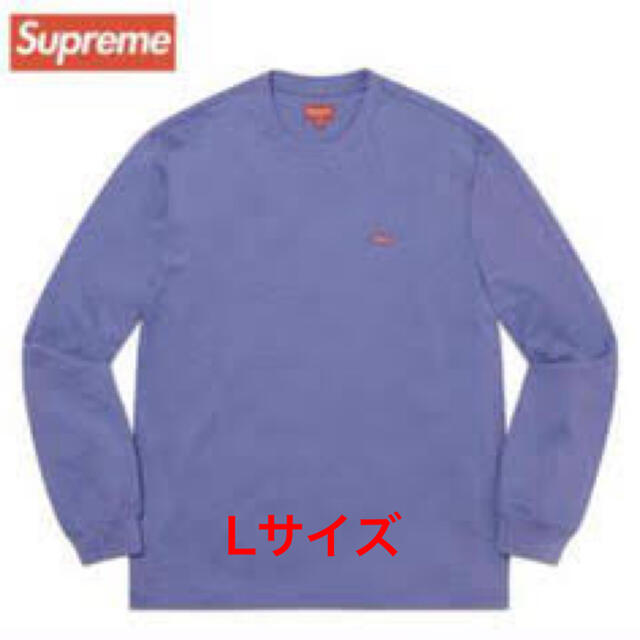 Supreme(シュプリーム)のsupreme small box l/s tee Lサイズ　パープル メンズのトップス(Tシャツ/カットソー(半袖/袖なし))の商品写真