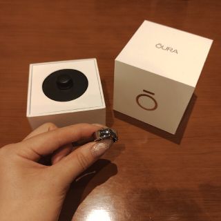 【最終値下げ】オーラリング oura ring┃silver US6(リング(指輪))