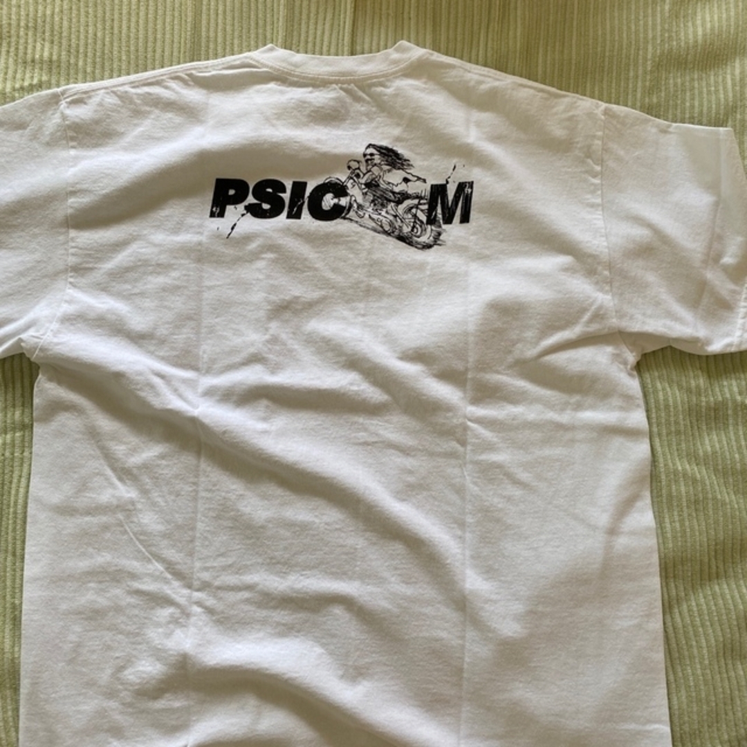 サイコム　PSICOM コットン　胸ポケット　Tシャツ　XL 白 4