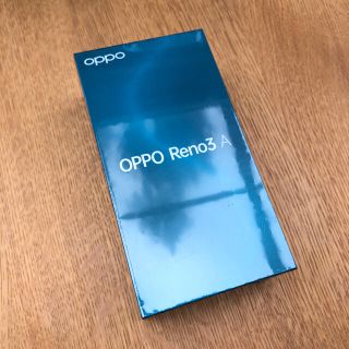 オッポ(OPPO)の★本日限定値下げ★新品未開封◆OPPO Reno 3A 128GB [正規購入](スマートフォン本体)