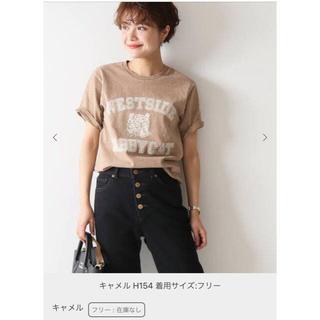 Spick & Span(スピックアンドスパン)のspick&span 完売　MIXTAミクスタTシャツ　未使用　 レディースのトップス(Tシャツ(半袖/袖なし))の商品写真