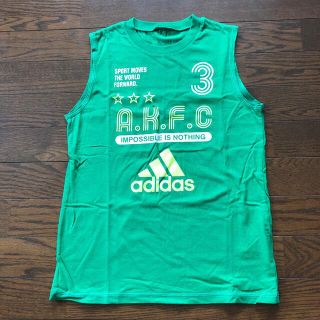 アディダス(adidas)のadidas  ノースリーブTシャツ　　サイズ１６０(Tシャツ/カットソー)