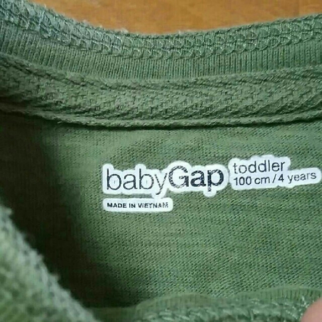 babyGAP(ベビーギャップ)のベビーギャップ　Tシャツ　100 キッズ/ベビー/マタニティのキッズ服男の子用(90cm~)(Tシャツ/カットソー)の商品写真