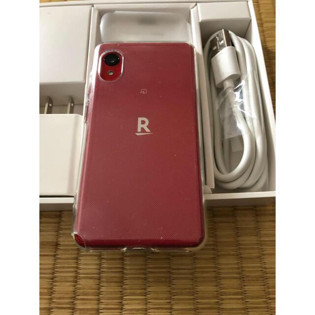 モバイル Rakuten mini クリムゾンレッド 赤 レッド C330