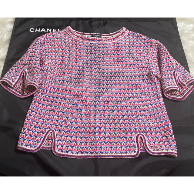 偉大な CHANEL シャネル❤カットソー - Tシャツ(半袖+袖なし