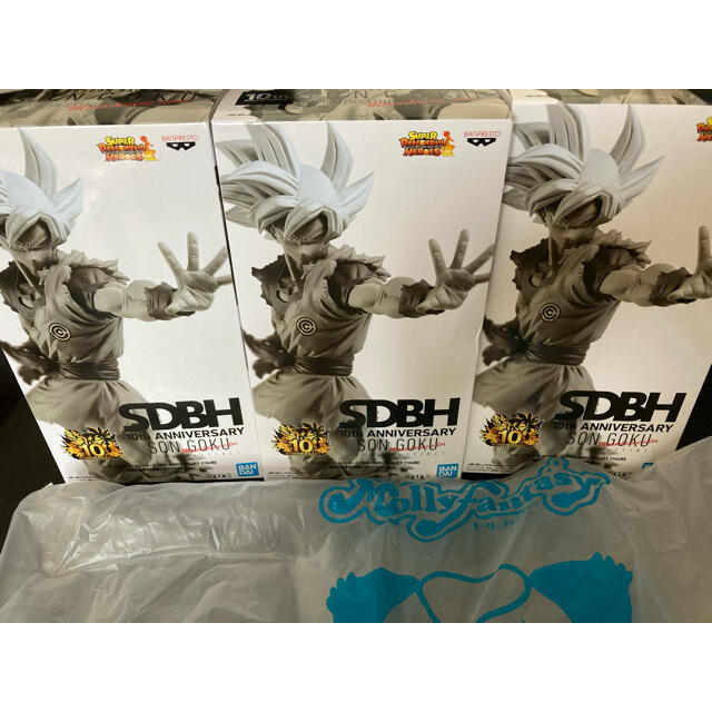 エンタメ/ホビーSDBH 10th anniversary 限定フィギュア　3個　バラ売り可