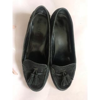 ラルフローレン(Ralph Lauren)のRalph Lauran 黒タッセルローファー　24.5〜25cm(ローファー/革靴)