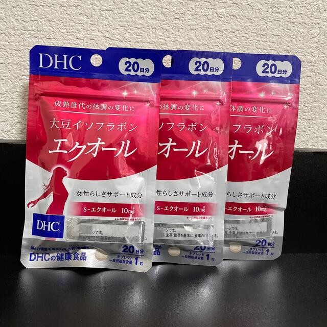 DHC・大豆イソフラボン・エクオール・20日分×3個