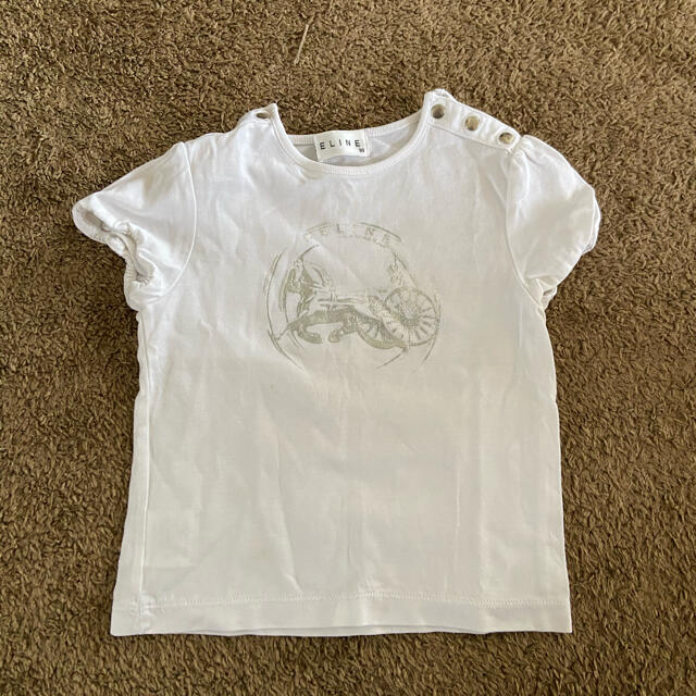 celine(セリーヌ)のセリーヌ　子供　90 Tシャツ キッズ/ベビー/マタニティのキッズ服女の子用(90cm~)(Tシャツ/カットソー)の商品写真