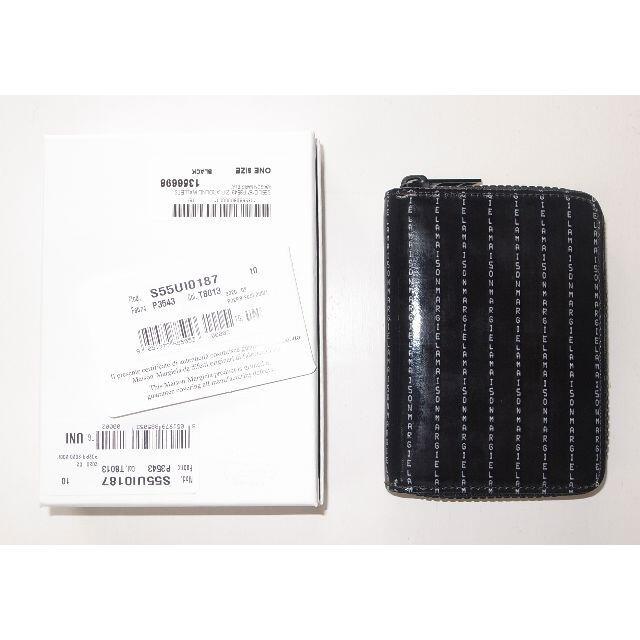 Maison Martin Margiela(マルタンマルジェラ)のマルジェラ 財布 logo round zip wallet black メンズのファッション小物(折り財布)の商品写真