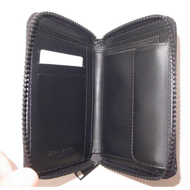 Maison Martin Margiela(マルタンマルジェラ)のマルジェラ 財布 logo round zip wallet black メンズのファッション小物(折り財布)の商品写真