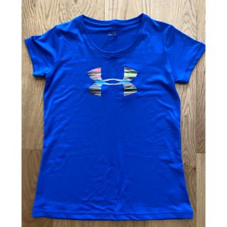 アンダーアーマー(UNDER ARMOUR)のアンダーアーマー Tシャツ 青 YLG(150)サイズ [新品](ウインタースポーツ)