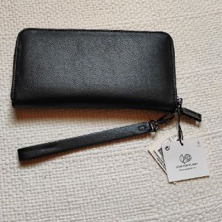 ザラ(ZARA)の▼Hoa様専用▼新品未使用☆ZARA長財布☆ラウンドファスナー☆黒(長財布)