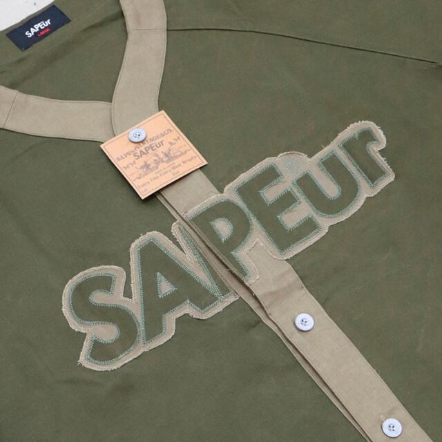 SAPEur サプール シャツ OD Duck Shooting Shirts