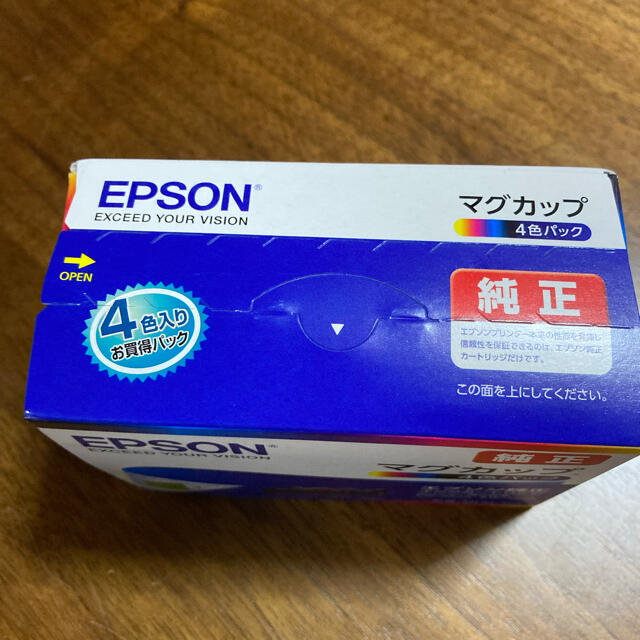 EPSON(エプソン)のEPSON 純正インクカートリッジ スマホ/家電/カメラのPC/タブレット(PC周辺機器)の商品写真