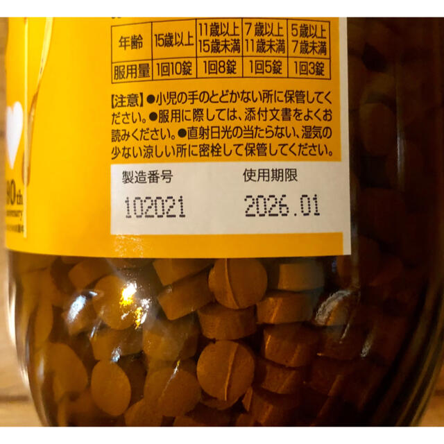 アサヒ(アサヒ)のエビオス錠100錠　PSBの培養/ゾウリムシの餌/培養酵母/ビール酵母 その他のペット用品(アクアリウム)の商品写真