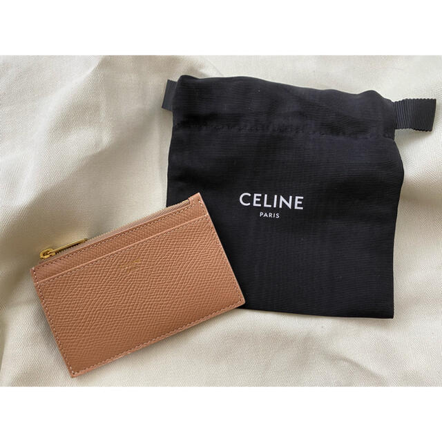 celine(セリーヌ)のCELINE コインケース デザートローズ　フラグメントケース（箱なし） レディースのファッション小物(コインケース)の商品写真