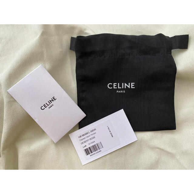 celine(セリーヌ)のCELINE コインケース デザートローズ　フラグメントケース（箱なし） レディースのファッション小物(コインケース)の商品写真