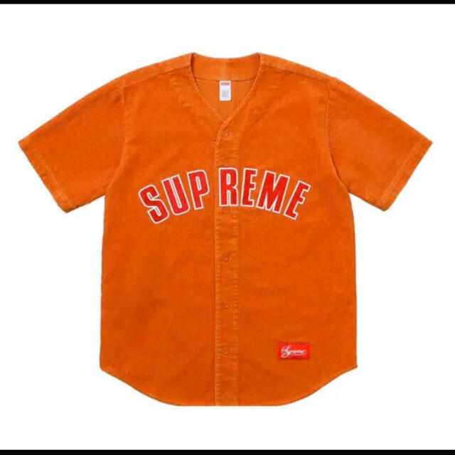 トップスSupreme Corduroy Baseball Jersey