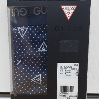 ゲス(GUESS)の【新品未使用】GUESS/ゲスのロゴドットプリントボクサーパンツLサイズ(ボクサーパンツ)