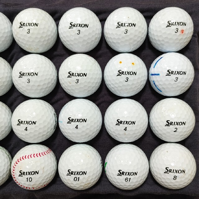 Srixon(スリクソン)のスリクソン　z star　ロストボール　ゴルフボール　19 スポーツ/アウトドアのゴルフ(その他)の商品写真