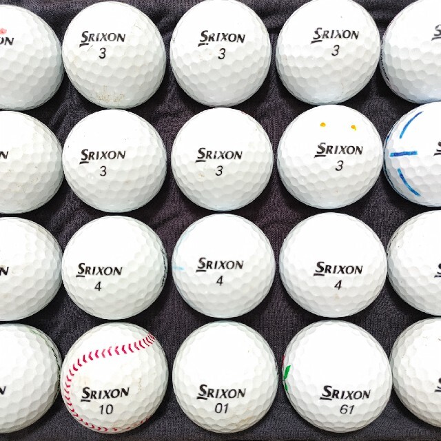 Srixon(スリクソン)のスリクソン　z star　ロストボール　ゴルフボール　19 スポーツ/アウトドアのゴルフ(その他)の商品写真
