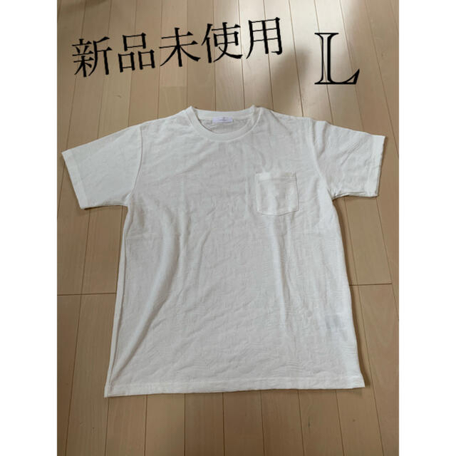 CERONIAR セロニアス　メンズ　紳士服　ホワイト　L メンズのトップス(Tシャツ/カットソー(半袖/袖なし))の商品写真