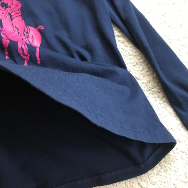 POLO RALPH LAUREN(ポロラルフローレン)の美品 Ralph Lauren 長袖シャツ 130 キッズ/ベビー/マタニティのキッズ服女の子用(90cm~)(Tシャツ/カットソー)の商品写真