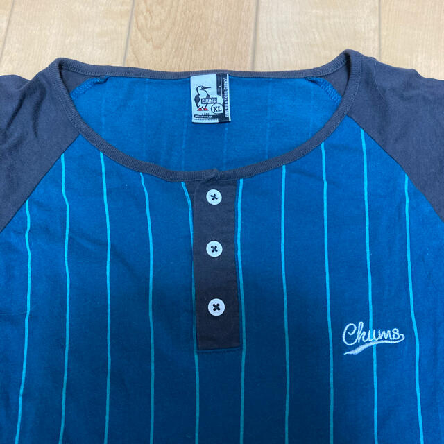 CHUMS(チャムス)のチャムス　ベースボールシャツ　グリーン メンズのトップス(シャツ)の商品写真