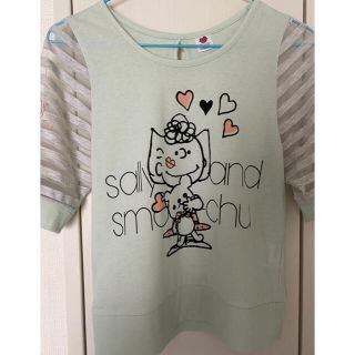 ユニバーサルスタジオジャパン(USJ)の【古着】USJ／Smoo・chu(スムーチュ)  サリー 袖コンサャス Tシャツ(Tシャツ(半袖/袖なし))